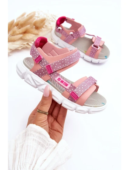 Dětské Sandály Na Zip Big Star model 21626605 Růžové - Big Star Shoes