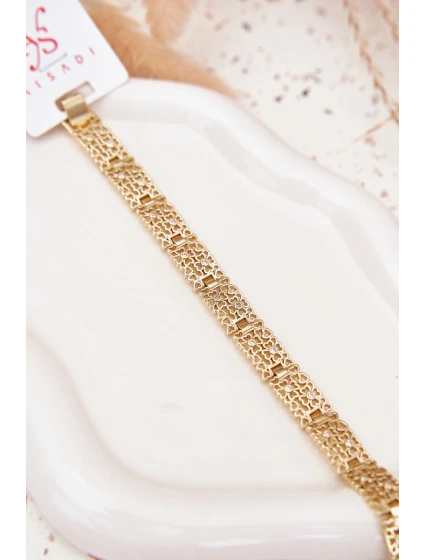 Dámský náramek ze chirurgické oceli zlatý Dámský náramek ze chirurgické oceli zlatý