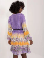 Sukienka DHJ SK  jasny fioletowy model 20105182 - FPrice