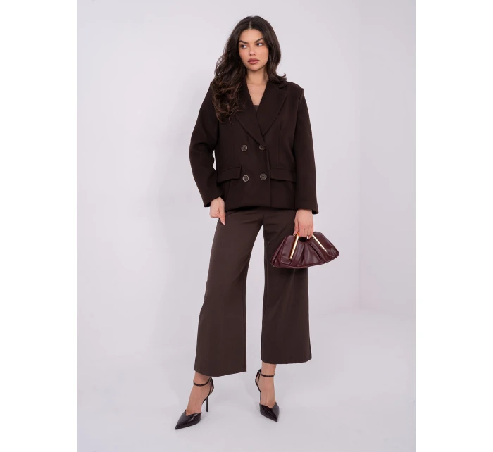 IT KR bunda FL9559.02P tmavě hnědá IT KR bunda FL9559.02P tmavě hnědá