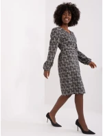 Šaty LK SK 509474 2.55P šedá černá