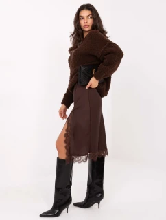 Sukně MI SD 3275.57 hnědá