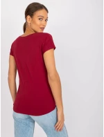 Tričko RV TS 4832.16P kaštanová