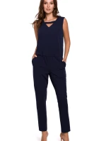 Dámský overal K009 Tmavě modrá - Makover