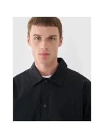 Pánské přechodné košilové sako 4F 4FRSS24TTJAM0887-20S pánské Pánské přechodné košilové sako 4F 4FRSS24TTJAM0887-20S pánské