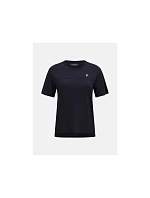 Tričko PEAK PERFORMANCE W Trail Wool Blend SS, černé Tričko PEAK PERFORMANCE W Trail Wool Blend SS, černé