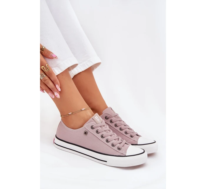 Dámské Nízké Tenisky Big Star DD274A233 Šedé Dámské Nízké Tenisky Big Star DD274A233 Šedé