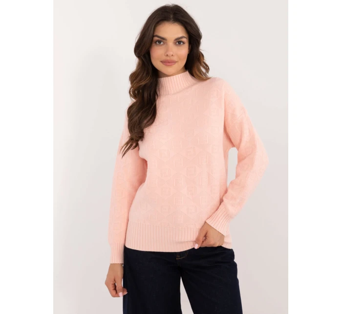 Jumper AT SW 2339.54 světle broskvový