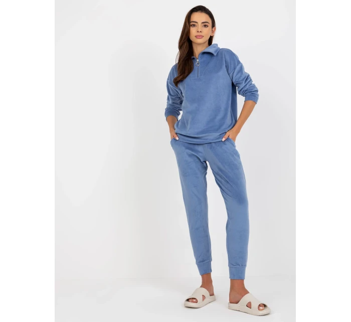 Pyžamo BR PI 9117 tmavě modré