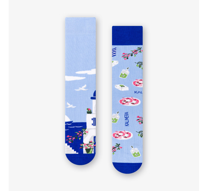 Ponožky Santorini 079-A069 Modrá - Více