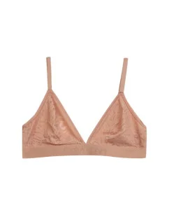 Dámská podprsenka QF7491E FSR skořicová - Calvin Klein