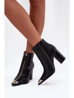 Boty na podpatku  model 217180 Step in style