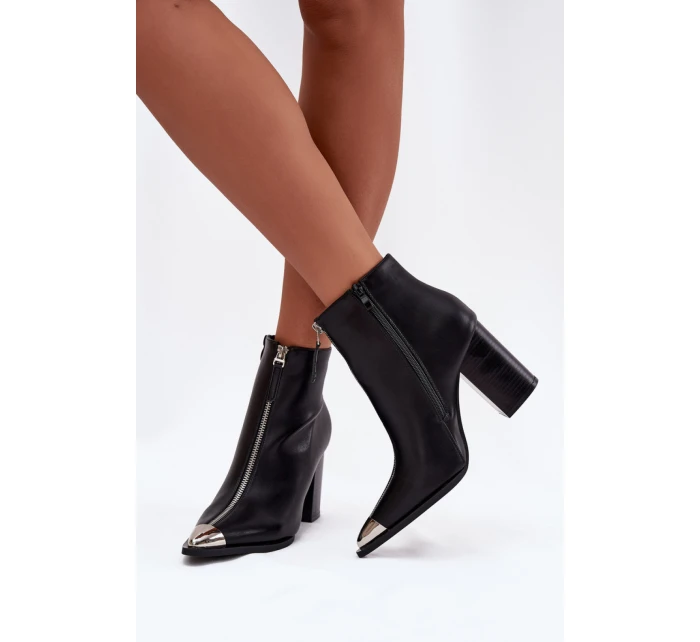 Boty na podpatku  model 217180 Step in style