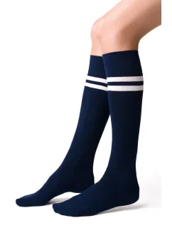 Steven 072 bavlna s pruhy barva:tmavě modrá