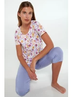 Vamp - Pyžamo s knoflíkovou légou 20032 - Vamp Vamp - Pyžamo s knoflíkovou légou 20032 - Vamp