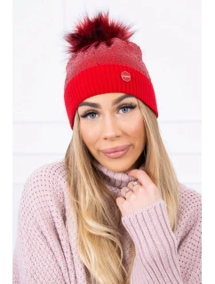 Čepice model 18747321 červená - K-Fashion