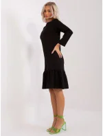 Sukienka EM SK HS 21 model 18781208 czarny - FPrice Sukienka EM SK HS 21 model 18781208 czarny - FPrice