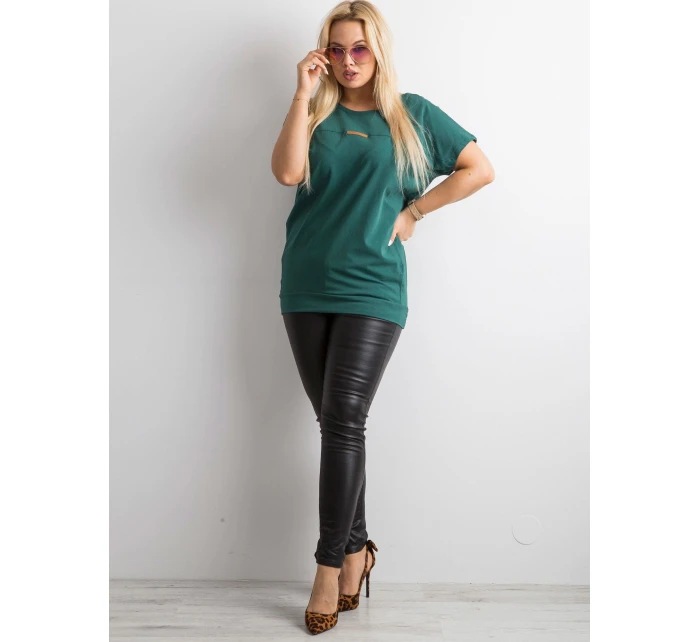 Tunika RV TU model 21365358 ciemny zielony - FPrice