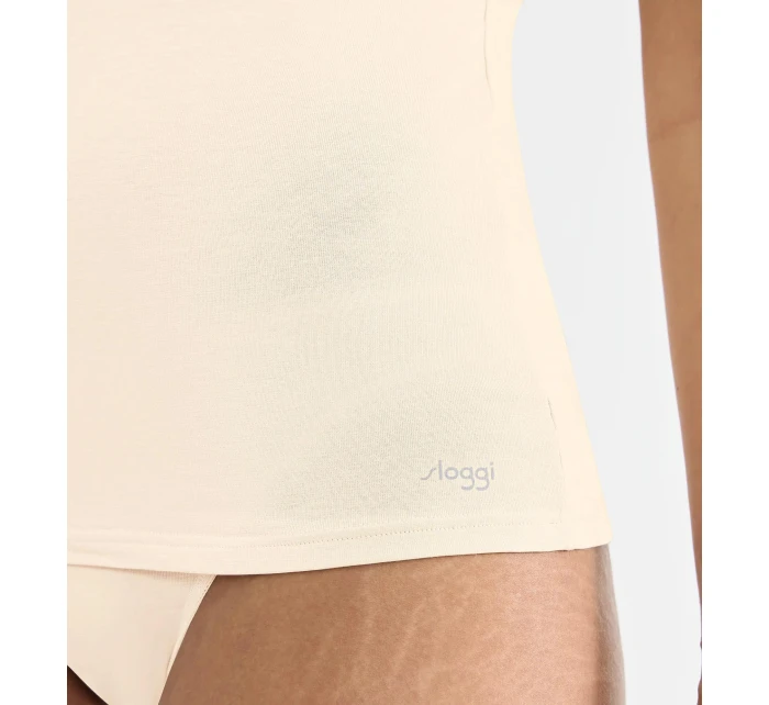 Dámské tílko Sloggi GO Shirt 01 C2P pudrové