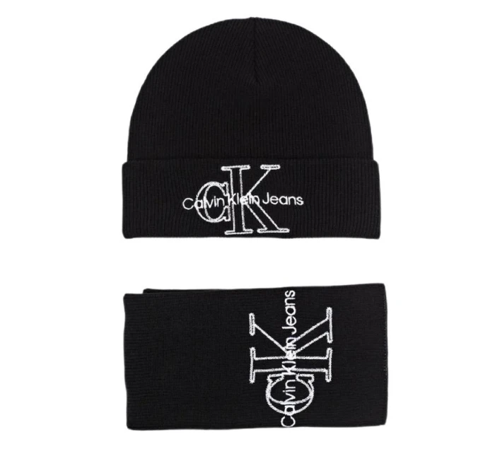 Čepice + šála Calvin Klein Jeans W K60K608858 Čepice + šála Calvin Klein Jeans W K60K608858