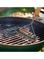 30x14CM ČISTICÍ ŠTĚTEC NA ŽALUZIE S DŘEVĚNOU RUKOU