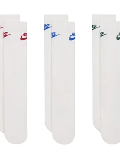 Nike Everyday Elevated ponožky 3 páry bílé IH8522 906