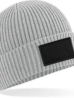 Beechfield B 442R Čepice Patch "Fashion" 53.442R light grey/black