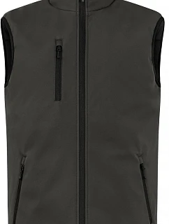 Padded Softshell Vest Men Pánská zateplená softshellová vesta model 22455002 dark grey - Clique