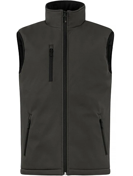 Clique Padded Softshell Vest Men Pánská zateplená softshellová vesta 67.0958 dark grey Clique Padded Softshell Vest Men Pánská zateplená softshellová vesta 67.0958 dark grey