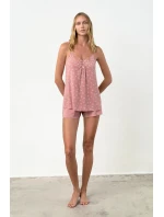 Vamp - Dvoudílné dámské pyžamo – Bowy 18050 - Vamp