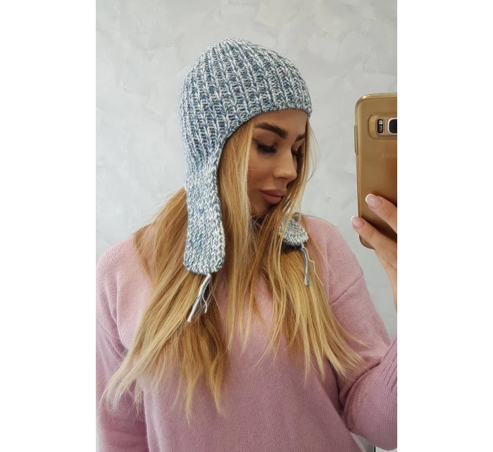 Dámská klapka na uši Jana model 18751001 modrá - K-Fashion Dámská klapka na uši Jana model 18751001 modrá - K-Fashion