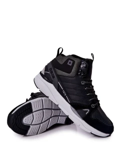 Pánské Vysoké Sportovní Boty Big Star II174223 Černé