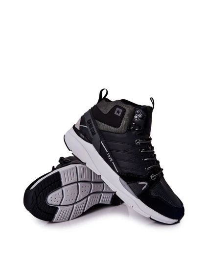 Pánské Vysoké Sportovní Boty Big Star II174223 Černé