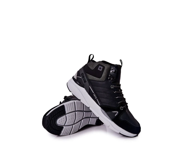 Pánské Vysoké Sportovní Boty Big Star II174223 Černé