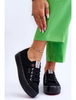 Dámské Tenisky na platformě model 21613030 Černá - Cross Jeans