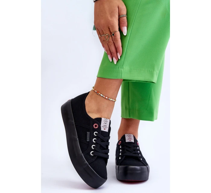 Dámské Tenisky na platformě model 21613030 Černá - Cross Jeans