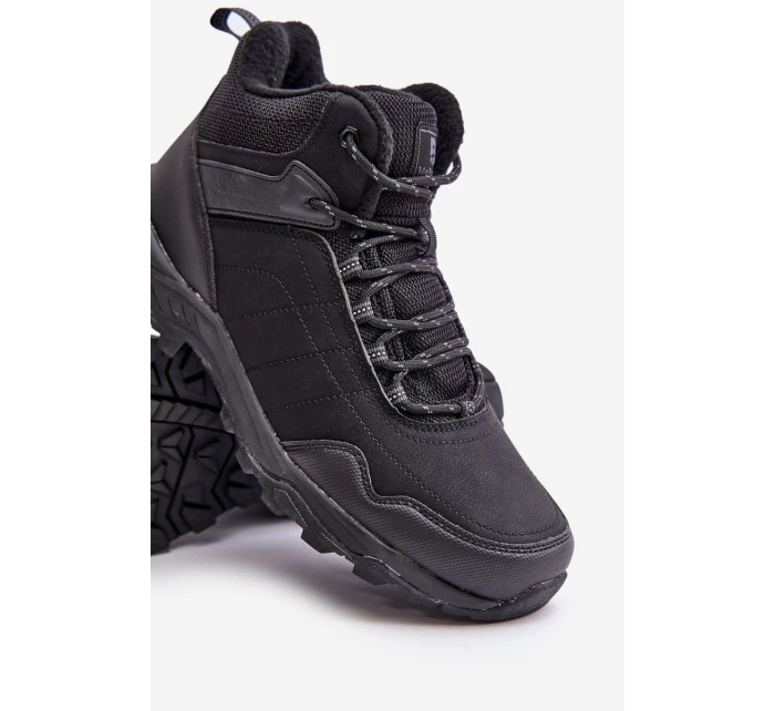 Zateplené Lehká Pánská Trekingová Obuv model 21673162 Černá - EVENTO