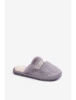 Dámské Pantofle S Kožíškem A Šedé model 21681746 - Boto Dámské Pantofle S Kožíškem A Šedé model 21681746 - Boto