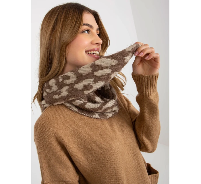 Tunelová šála AT KM ENEC B63 1.44P tmavě lila Tunelová šála AT KM ENEC B63 1.44P tmavě lila