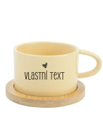 Vlastní text na keramický hrníček - Makronka Vlastní text na keramický hrníček - Makronka