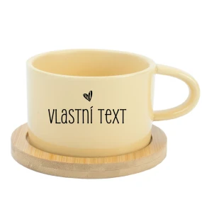 Vlastní text na keramický hrníček - Makronka Vlastní text na keramický hrníček - Makronka