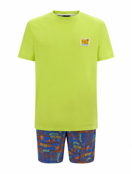 Pánské pyžamo U3GX01K6XN0 P7FJ neon.žlutá- Guess
