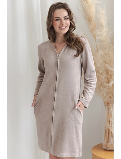 3644 DÁMSKÝ FROTÉ ŽUPAN IVA S–XL 3644 DÁMSKÝ FROTÉ ŽUPAN IVA S–XL