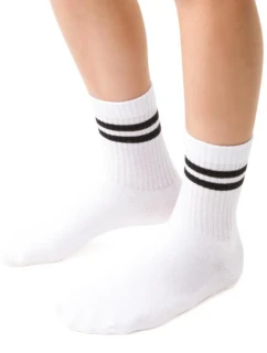 Chlapecké vzorované ponožky 014 WHITE 32-34