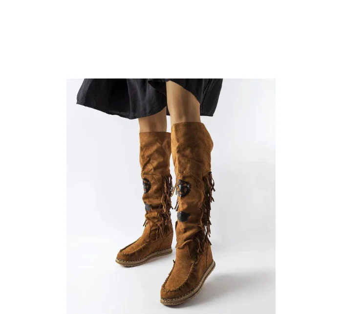 Kozačky na klínech  model 205790 Solea