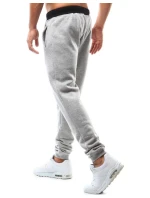 Pánské šedé teplákové kalhoty model 21962289 - Dstreet Pánské šedé teplákové kalhoty model 21962289 - Dstreet