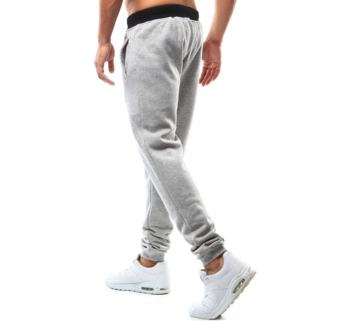 Pánské šedé teplákové kalhoty model 21962289 - Dstreet Pánské šedé teplákové kalhoty model 21962289 - Dstreet