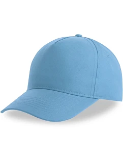 Atlantis Headwear Recy Five 5 panelová baseballová kšiltovka 33.0116 light blue