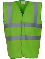 Yoko HVW 100 Hi-Vis bezpečnostní vesta 79.W100 lime Yoko HVW 100 Hi-Vis bezpečnostní vesta 79.W100 lime
