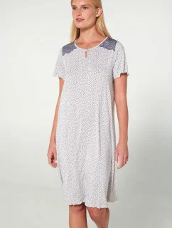 Noční košile s krátkými rukávy model 19696077 - Vamp